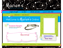Tablet Screenshot of marionsonline.com